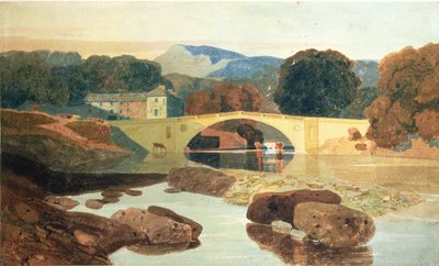 Ponte Greta, Yorkshire, 1810 da John Sell Cotman